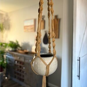 Handmade Macrame Plant Hanger